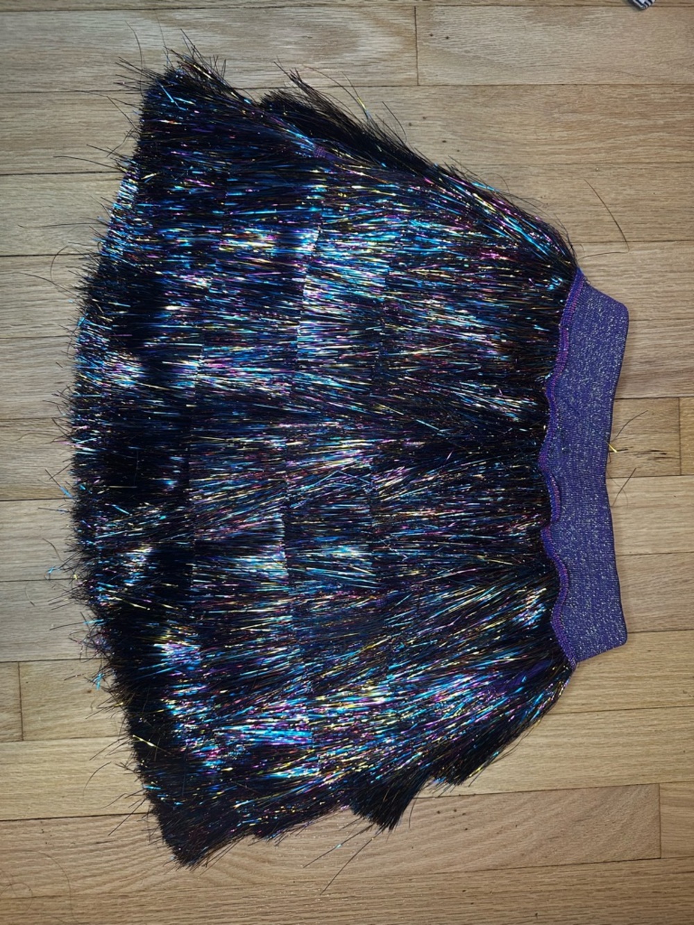 Lola and the Boys Shimmer Tinsel Skirt Size: 8